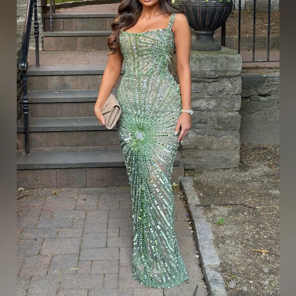 Albina Dyla Aurora Verde dress - Picture 3 of 4